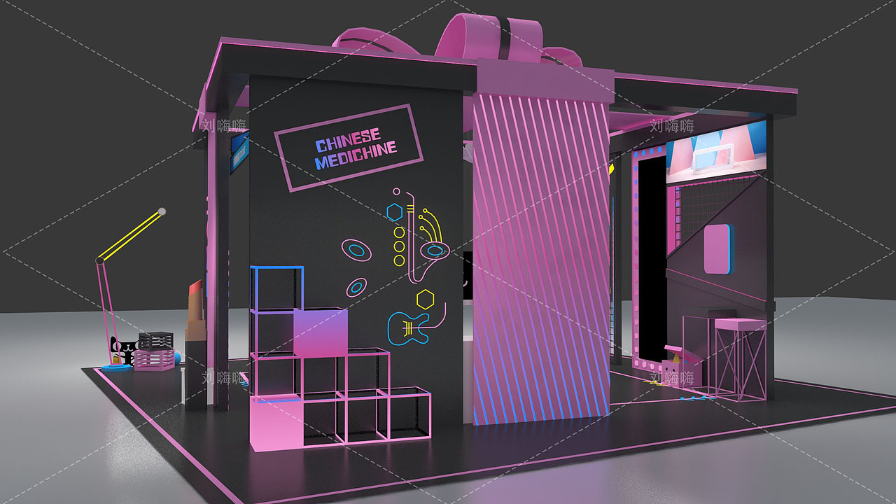 天猫快闪店（图ZMjk0NzczNjA4） - 其他三维 - 站酷设计师刘嗨嗨呀原创素材 - 站酷ZCOOL