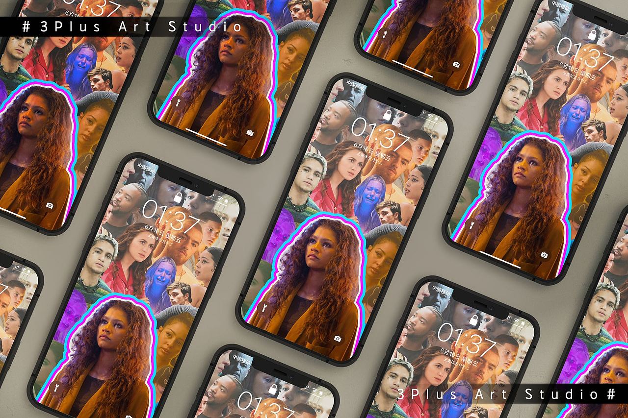 美剧亢奋Euphoria |原创手机壁纸第四弹