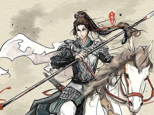 《阿麦从军》男主常钰青插画