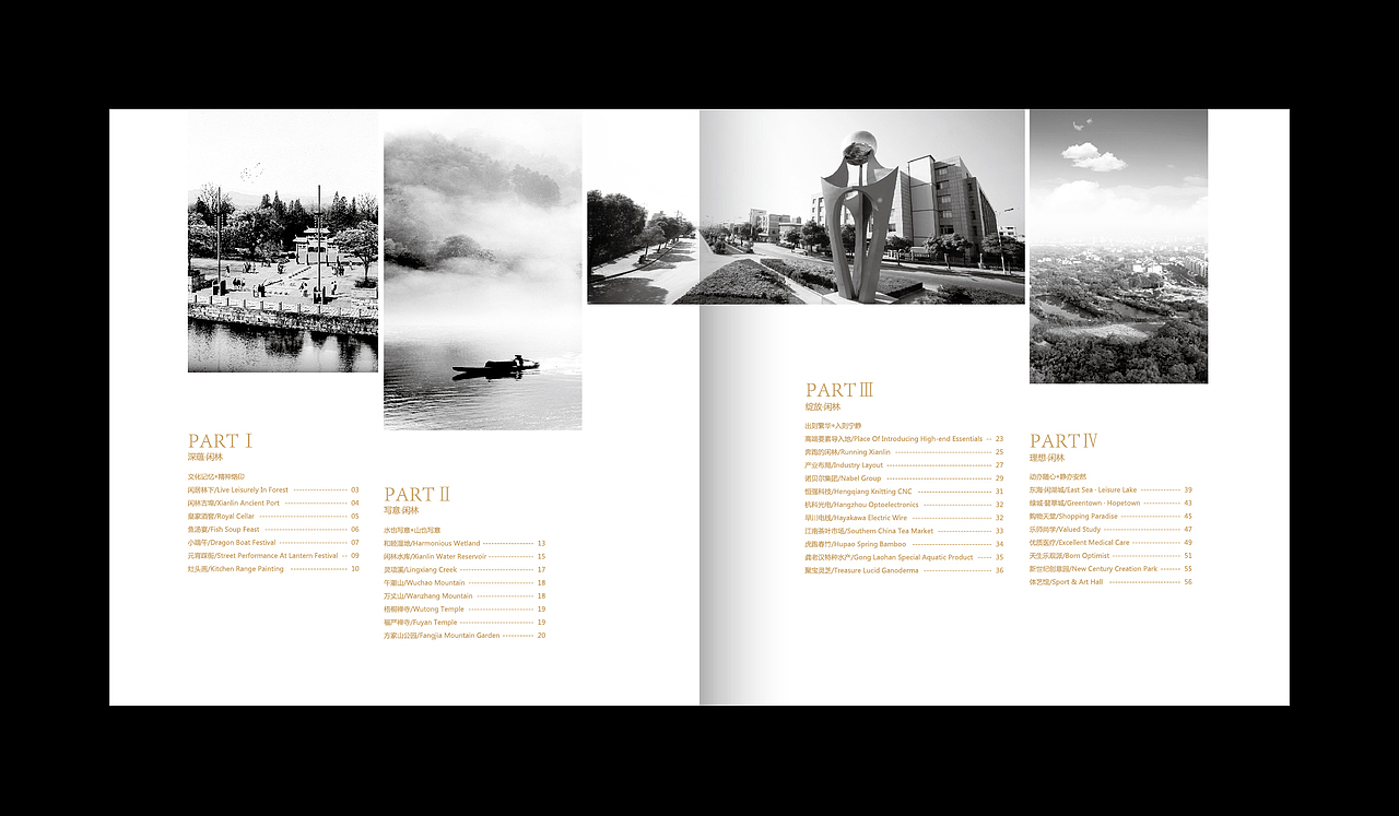杭州闲林镇画册