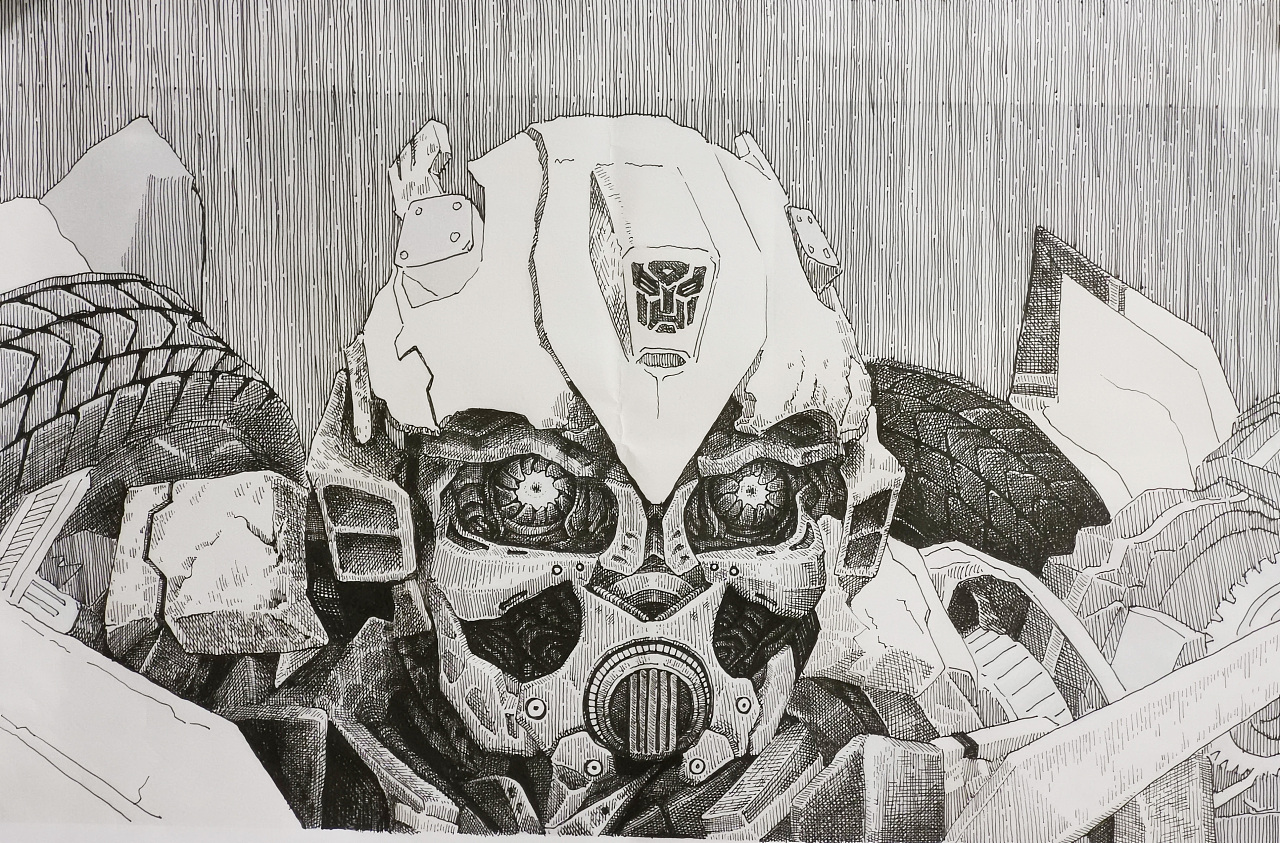 大黄蜂|纯艺术|绘画|自由广0769 - 原创作品 - 站酷 (zcool)