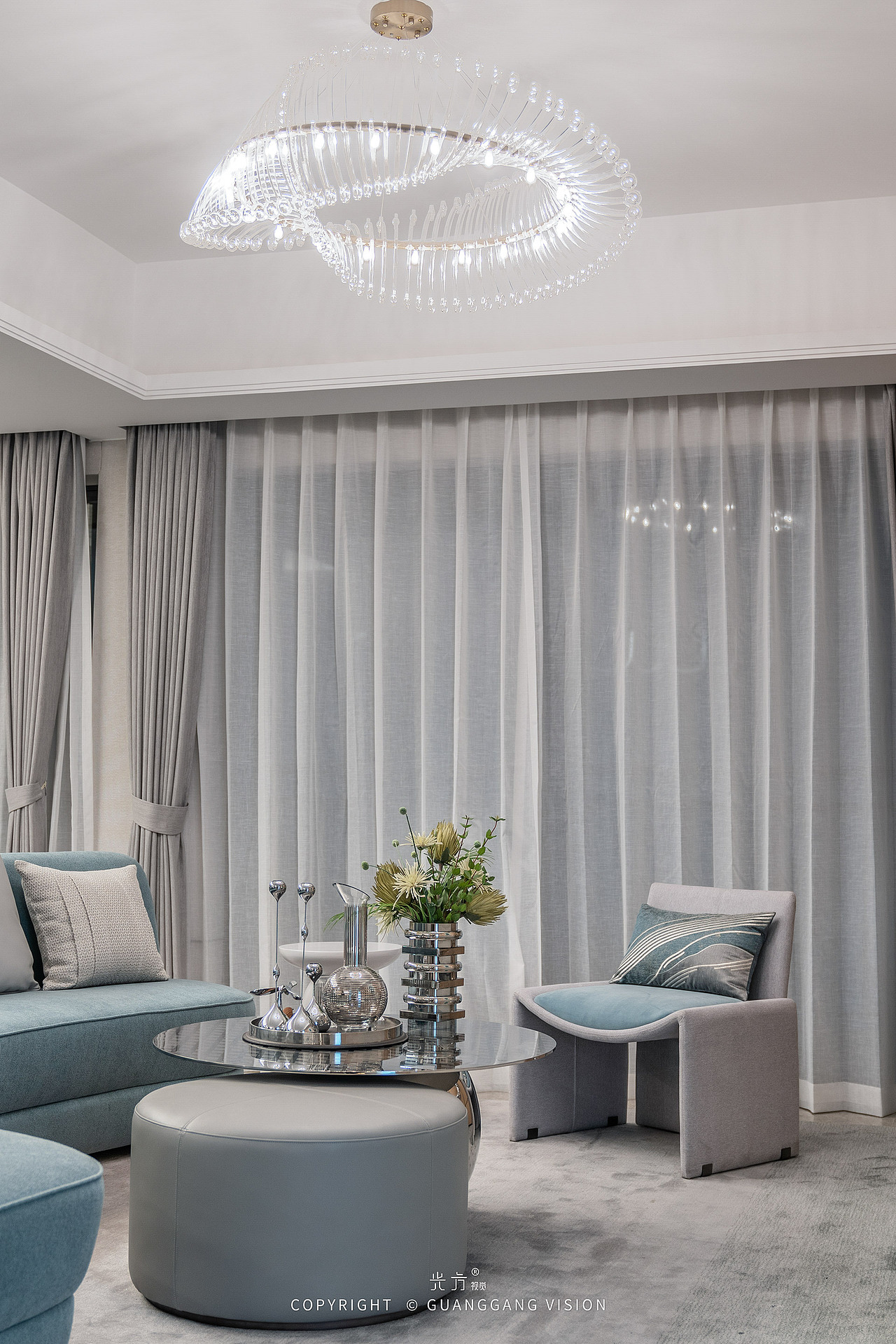 建筑空间摄影-珠海富力新天地样板房