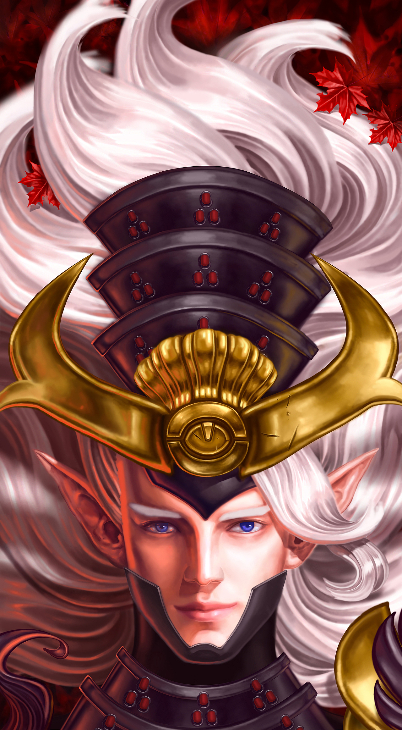 阴阳师同人插画（图ZODE5MjM0MDQ=） - 创作习作 - 站酷设计师灰度先森原创素材 - 站酷ZCOOL