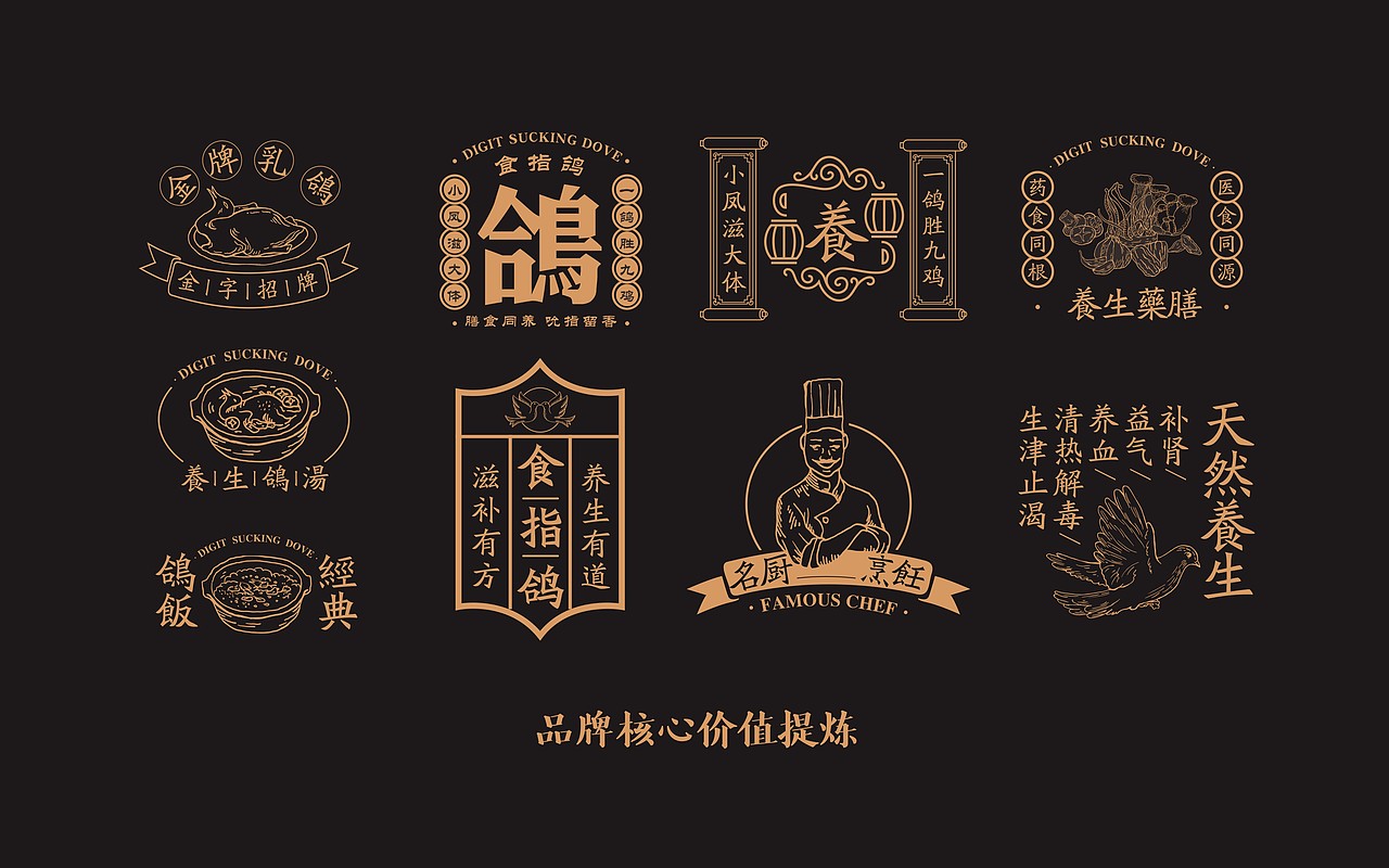 食指鸽——鸽类美食养生品牌（图ZMTI1NzI3NzQ4） - 品牌 - 站酷设计师Klein丶原创素材 - 站酷ZCOOL