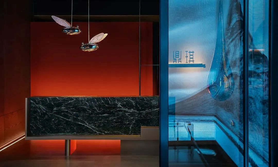 1100㎡海派风格餐厅装修设计案例（图ZMzMxMzE3OTU2） - 商业空间设计 - 站酷设计师工装之家装修网原创素材 - 站酷ZCOOL