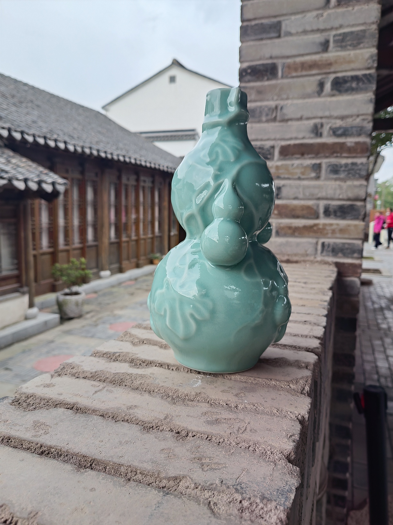 青瓷——葫蘆瓶（圖ZMjc0NDUzMzY4） - 工藝品設(shè)計 - 站酷設(shè)計師青言陶語原創(chuàng)素材 - 站酷ZCOOL