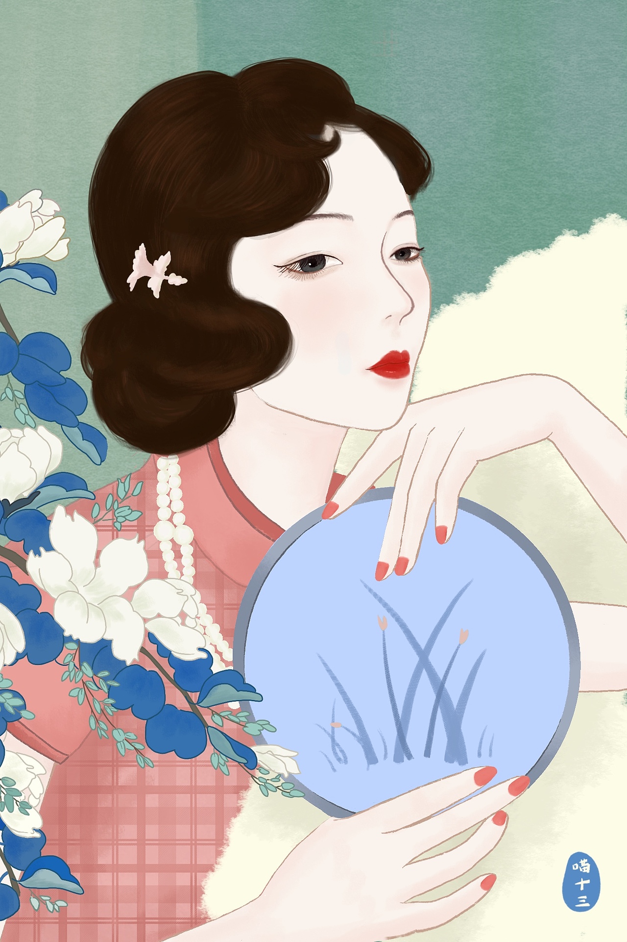 古风复古（图ZMjc1MDMwNjY4） - 商业插画 - 站酷设计师喵十三zz原创素材 - 站酷ZCOOL