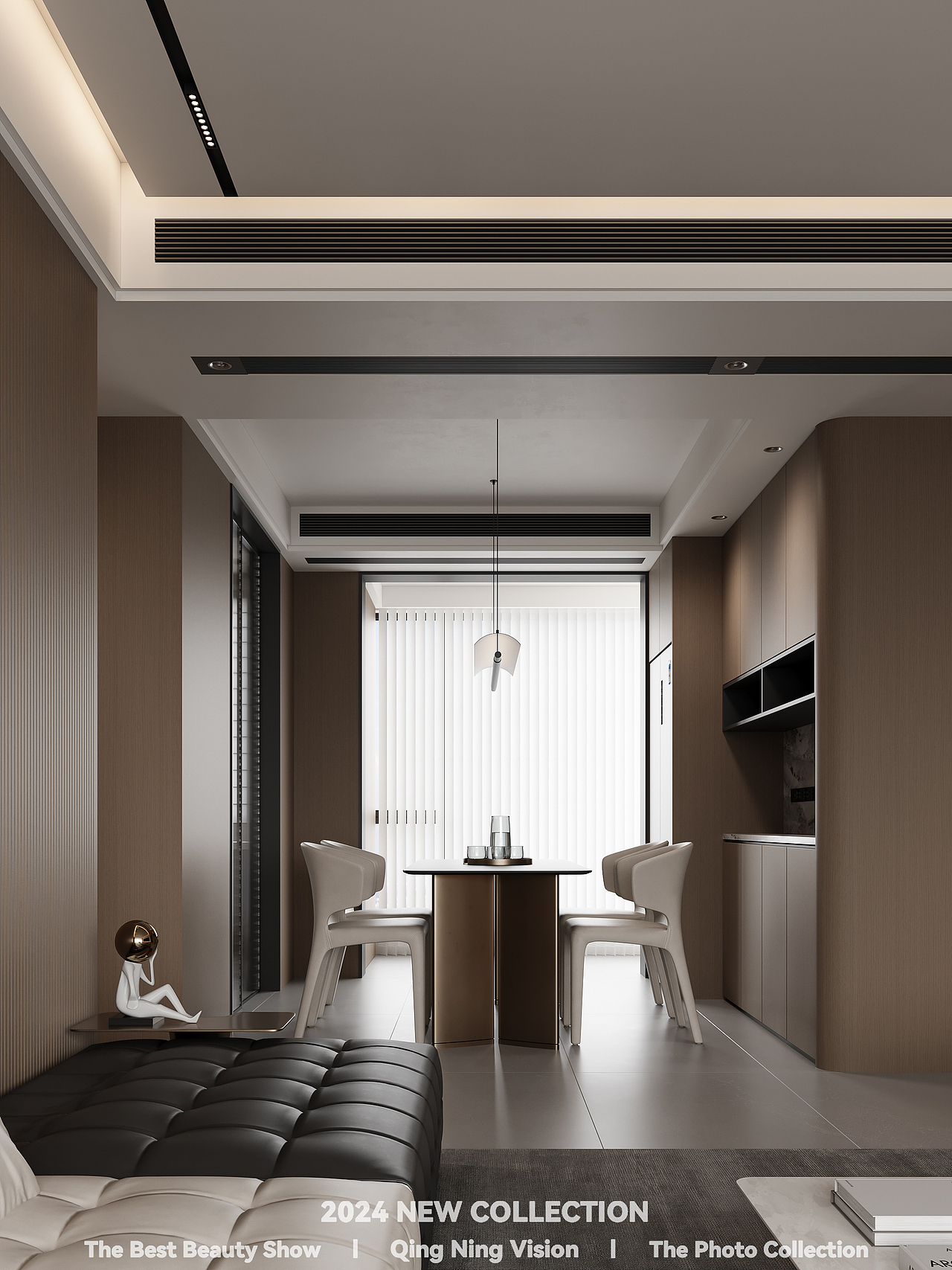 最近渲染丨意式客餐厅