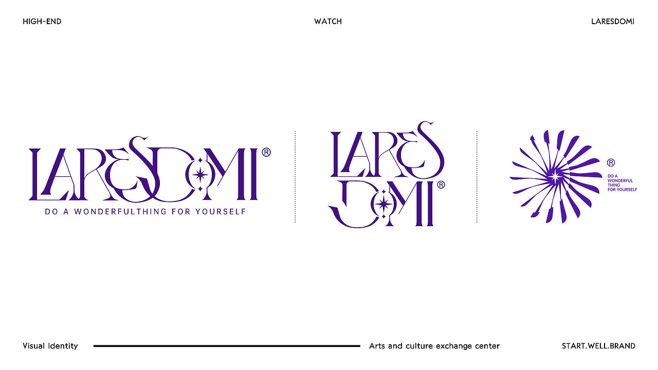 复古手表品牌LOGO-VI设计