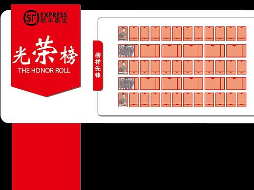 顺丰企业文化墙