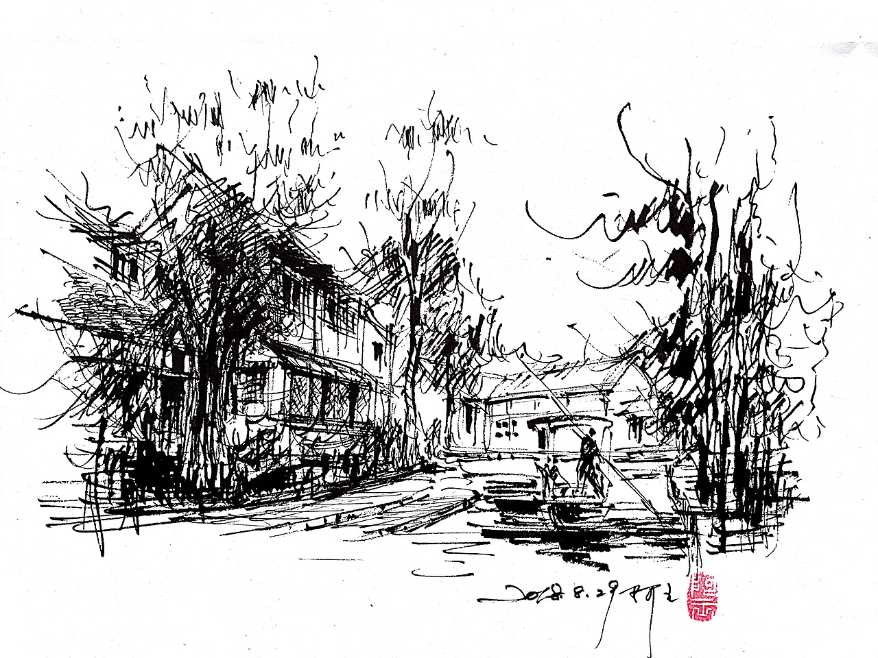 阿王速写（图ZMTI3MDA5NzQ4） - 绘画 - 站酷设计师阿王手绘原创素材 - 站酷ZCOOL