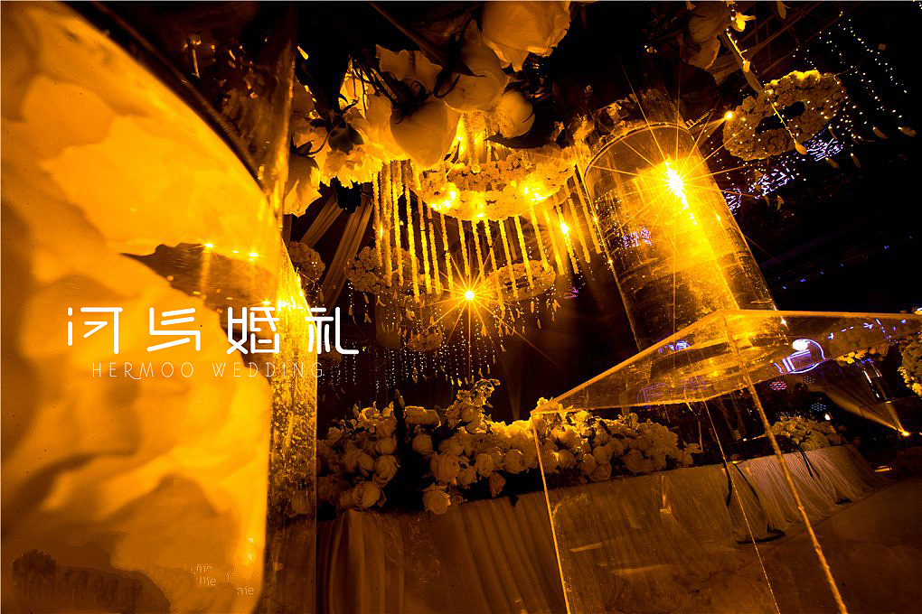 河马婚礼|西式婚礼(金色+黄色+白色)
