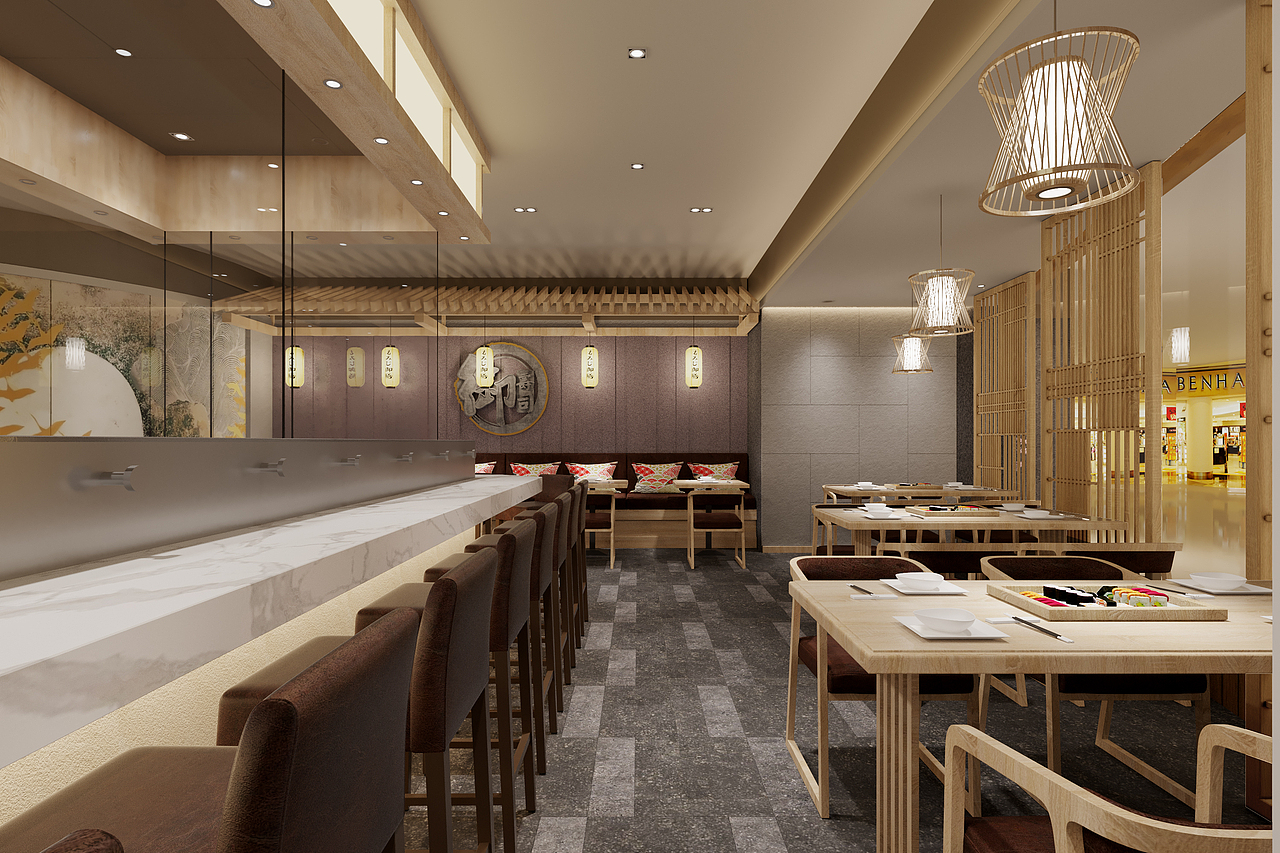 日本料理II（图ZMTg5Mjg2ODE2） - 家装设计 - 站酷设计师KentonWong原创素材 - 站酷ZCOOL