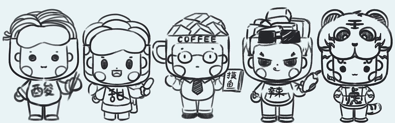 MCITY-WAN仔系列盲盒设计