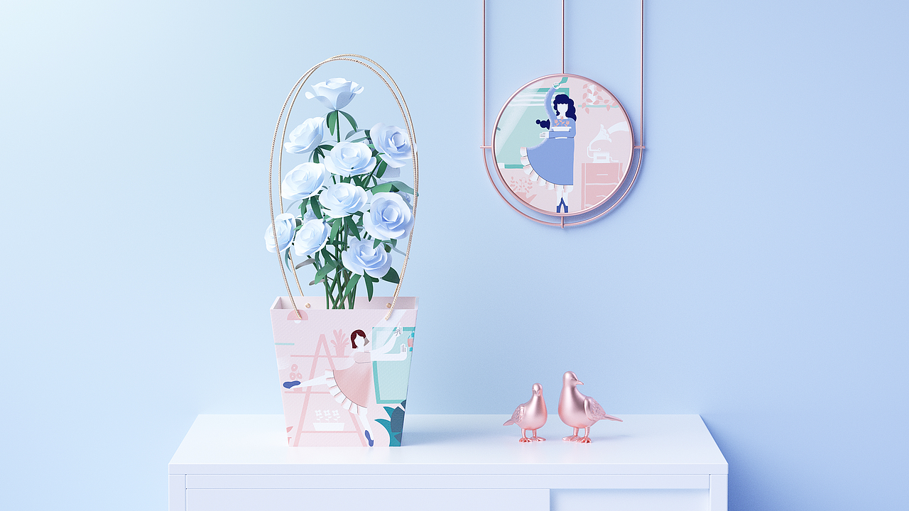 Flower of Love
-<br>鲜花是爱的表达，是爱的接受。<br>点滴的生活惊喜将汇聚成我们美好而积极的人生。