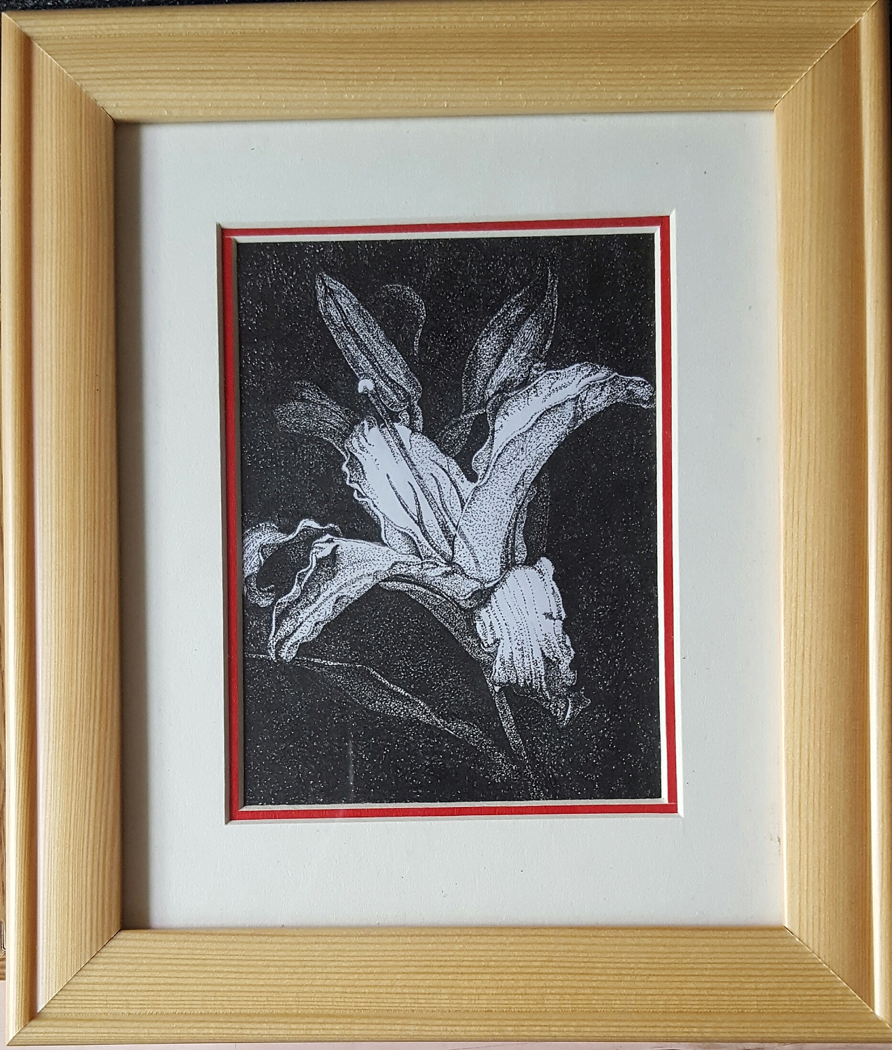 《百合》  90mmX120mm