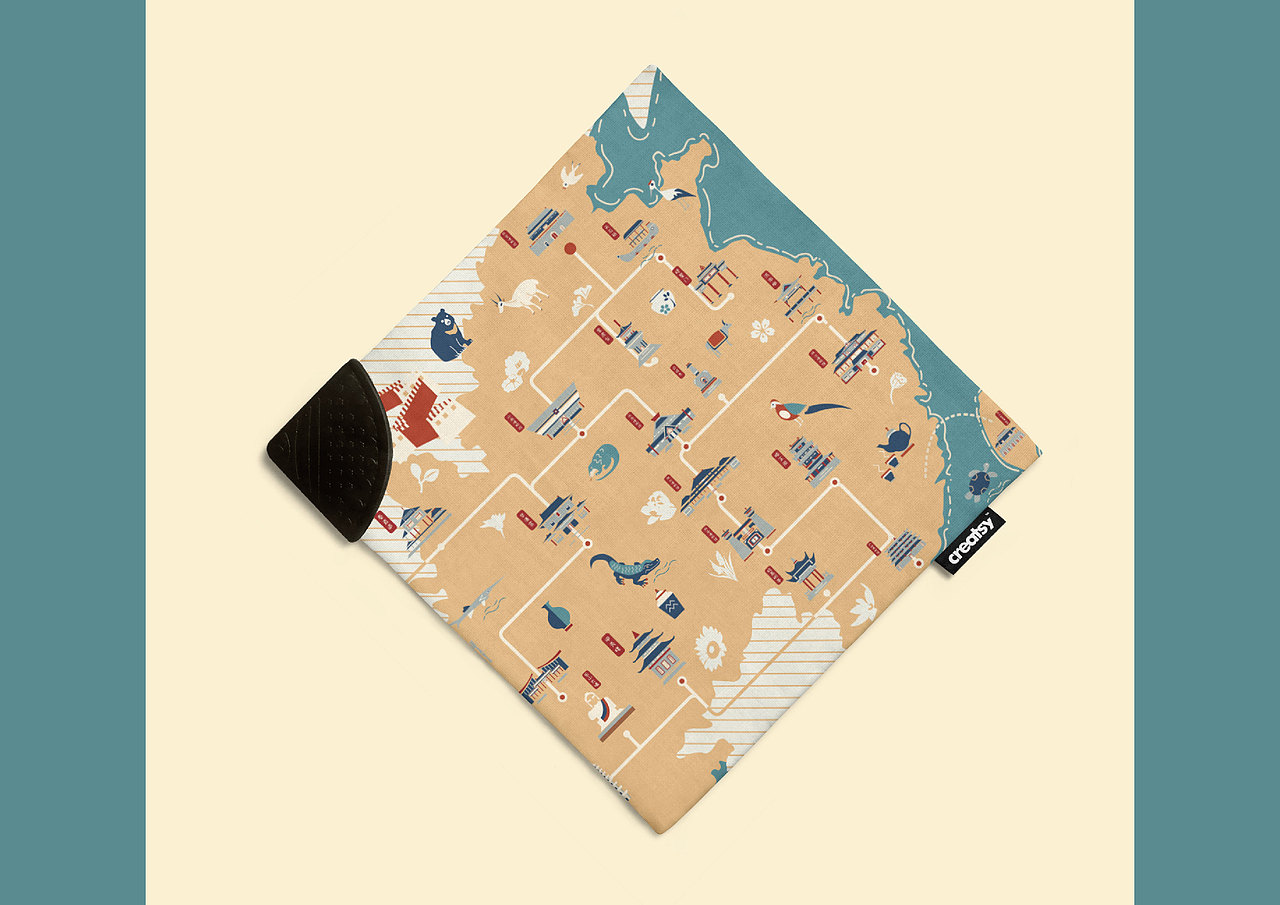 2018《不博物》|中部地区特色地图宣传册（图ZMjEzNDYwMjk2） - 书籍/画册 - 站酷设计师私藜原创素材 - 站酷ZCOOL