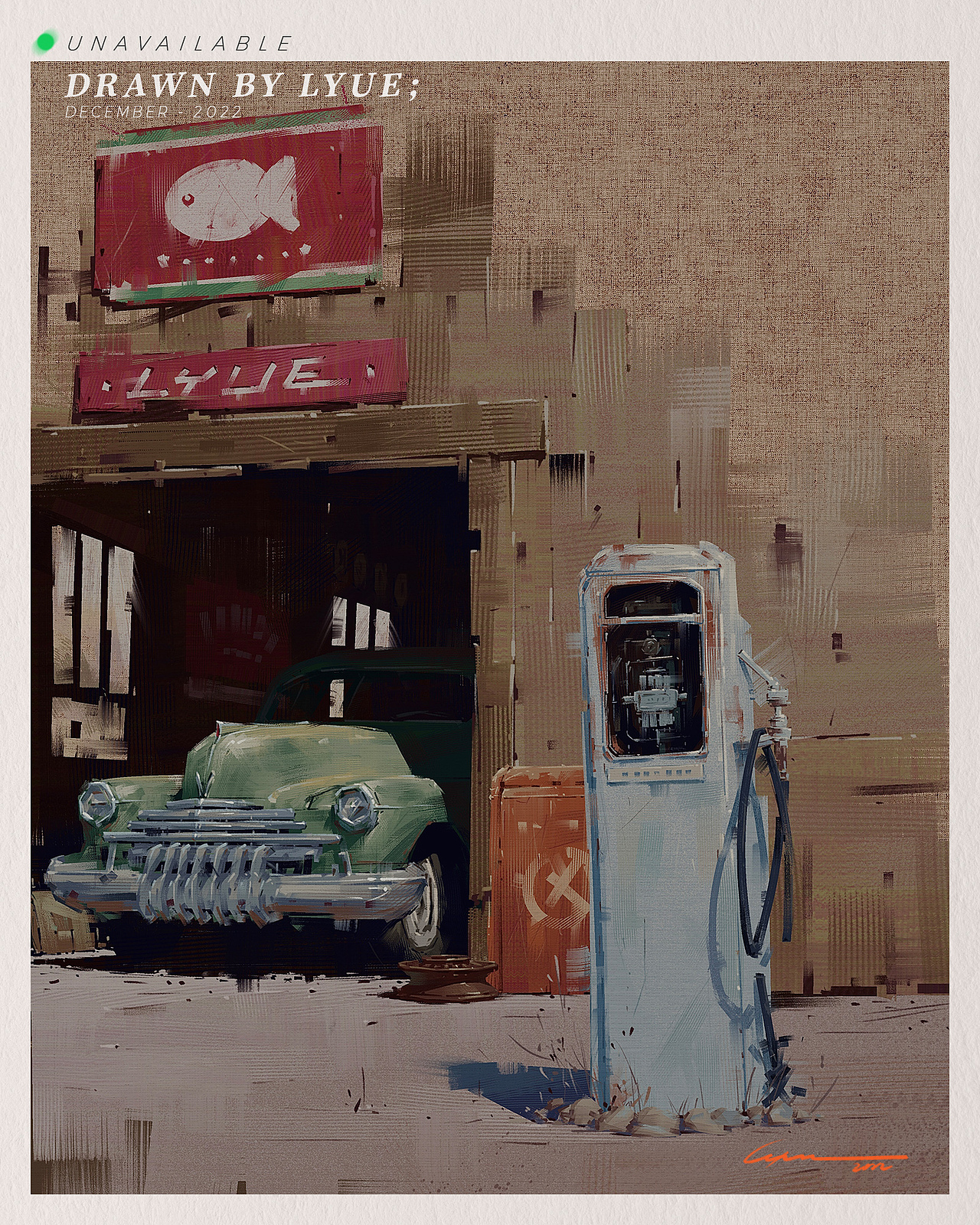 iPad风景插画合集（2022.12）（图ZMzI2MjkyNDg0） - 艺术插画 - 站酷设计师厘鱼Lyue原创素材 - 站酷ZCOOL