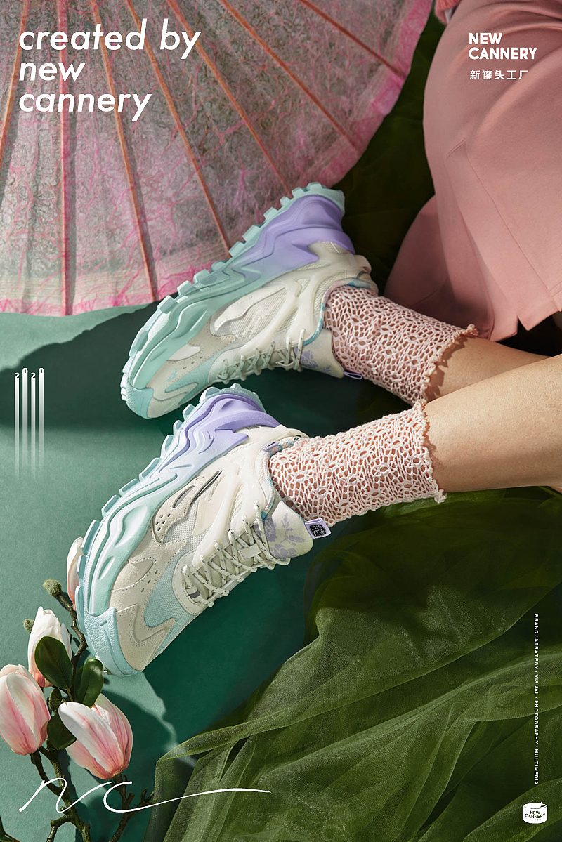 创意视觉『 安踏&迪士尼|花木兰联名系列 』✖ 新罐头