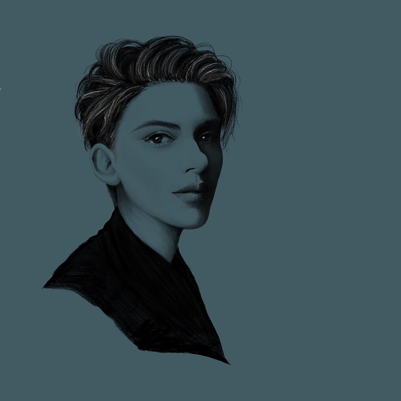 闲来无事一张素描（图ZMTMyNDgzOTI0） - 绘画 - 站酷设计师大脸小姐原创素材 - 站酷ZCOOL