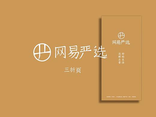 网易严选三折页