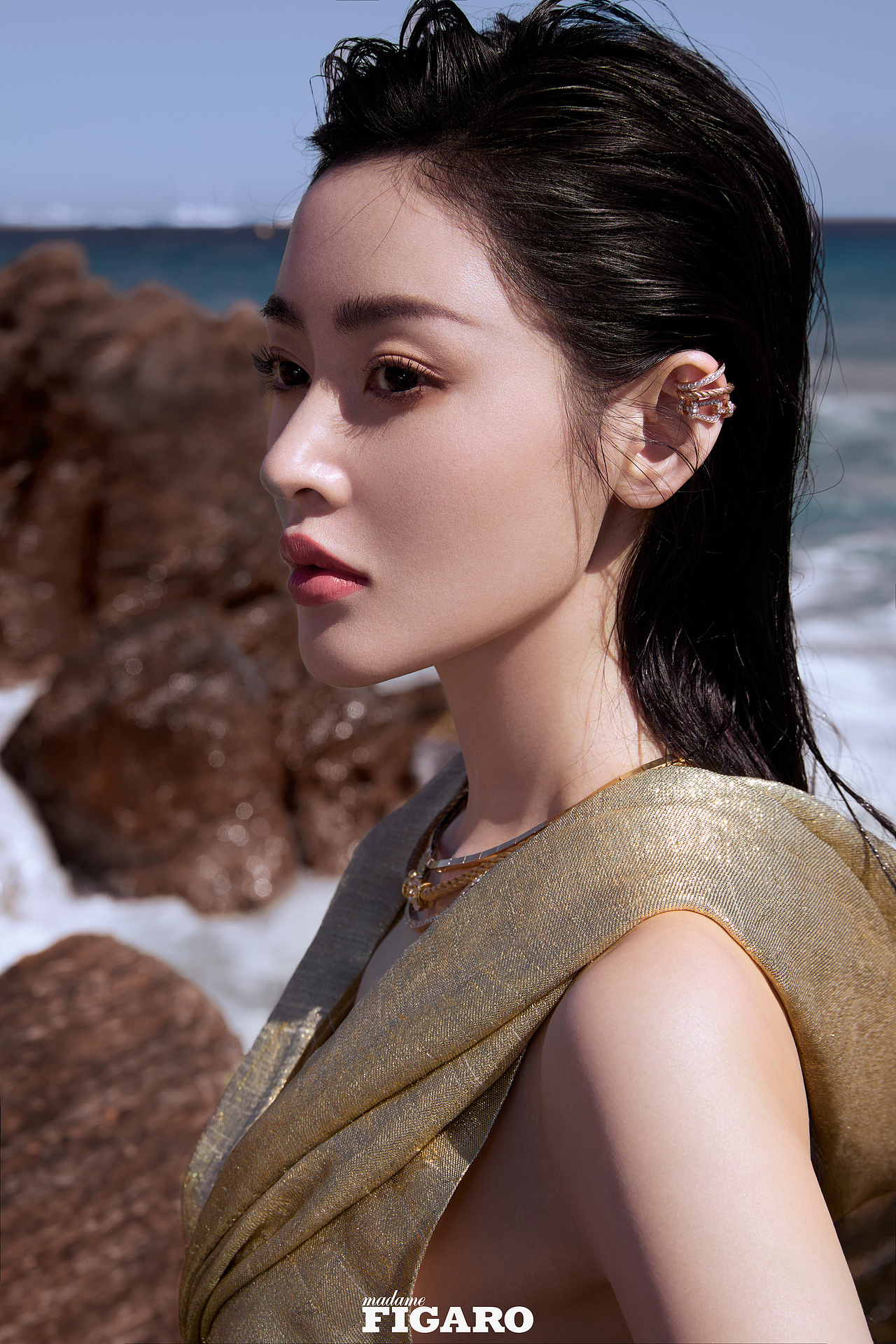 张天爱｜世界Madame Figaro 六月刊（图ZMzcxMDU1NjAw） - 修图/后期 - 站酷设计师BangjieJi原创素材 - 站酷ZCOOL