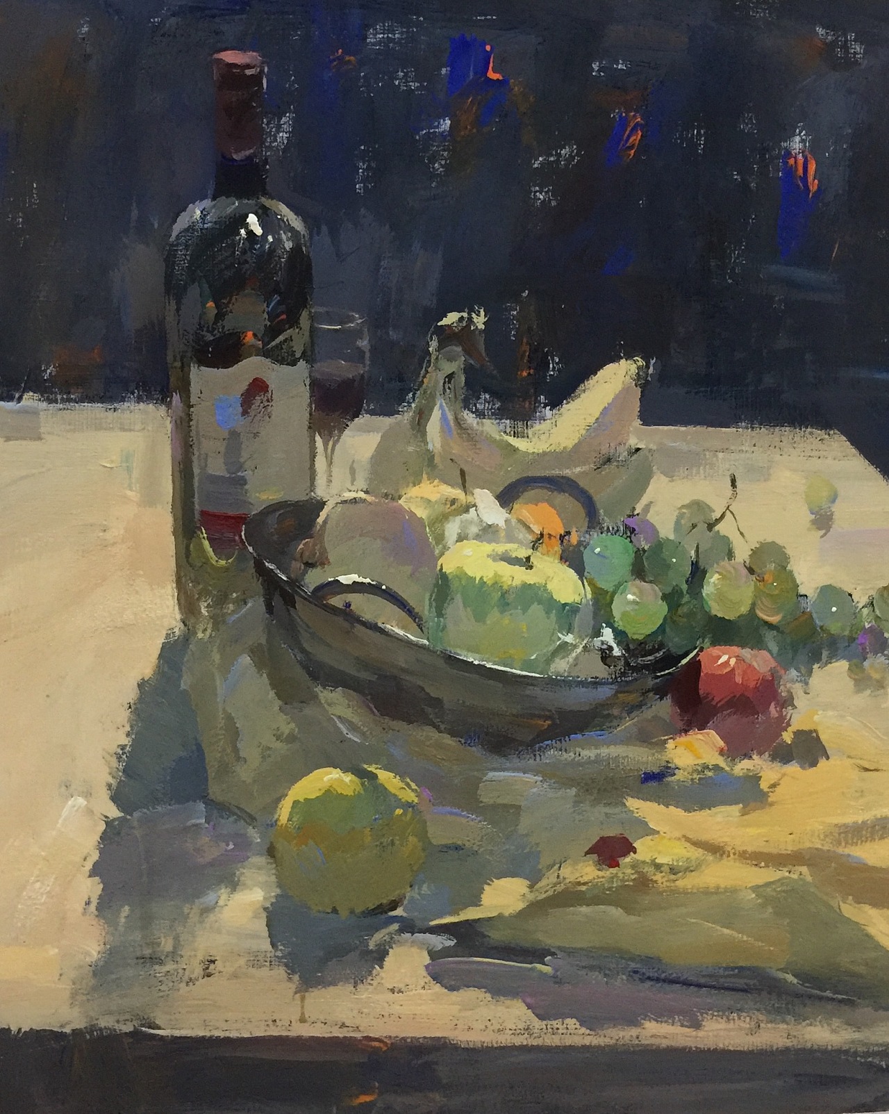 贵州首届美术教师研修班朱友色彩作品