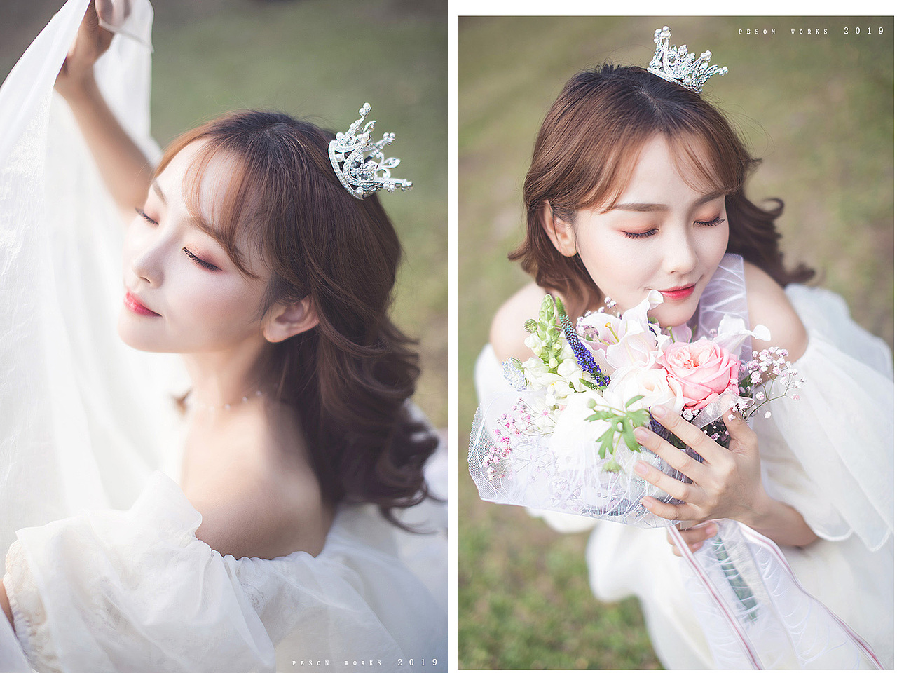 不期而遇的婚纱