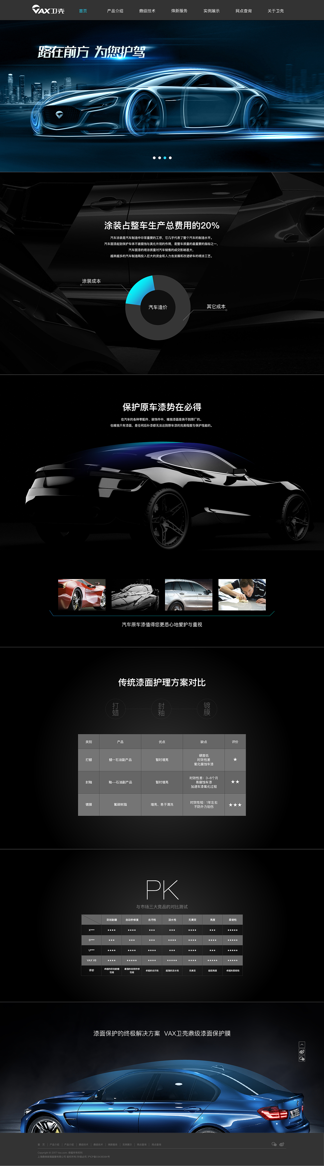 VAX卫壳汽车漆面保护膜品牌设计