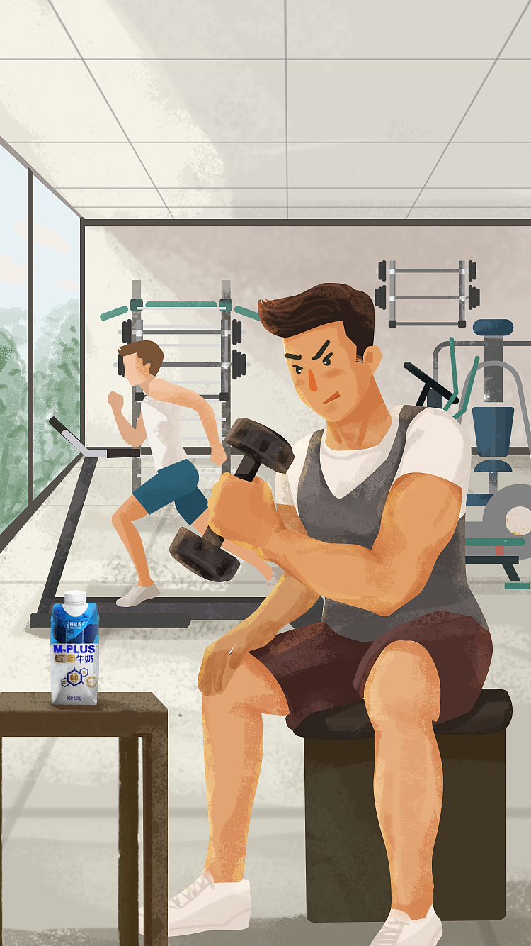 特仑苏推文插画整理（图ZMTQxMTk1NDg4） - 商业插画 - 站酷设计师张小嘿原创素材 - 站酷ZCOOL