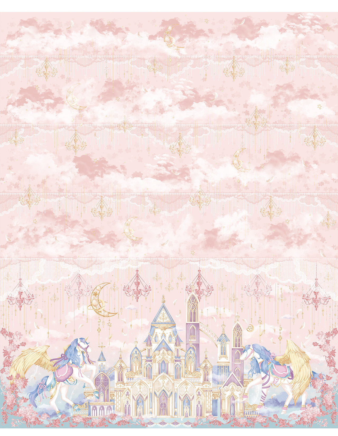 lolita-独角兽城堡(四色)