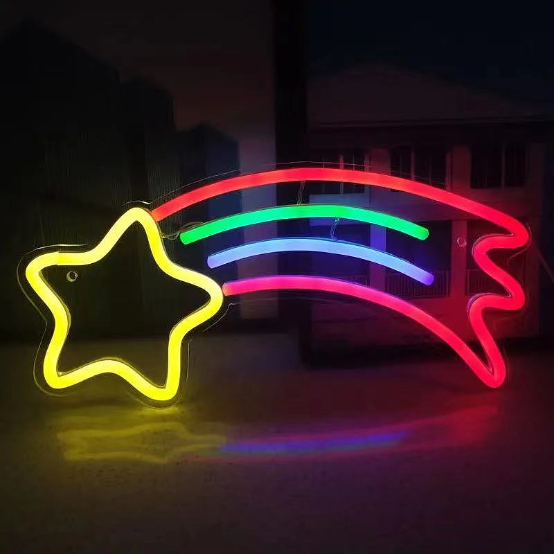 霓虹灯造型灯.个性化定制户外艺术造型灯