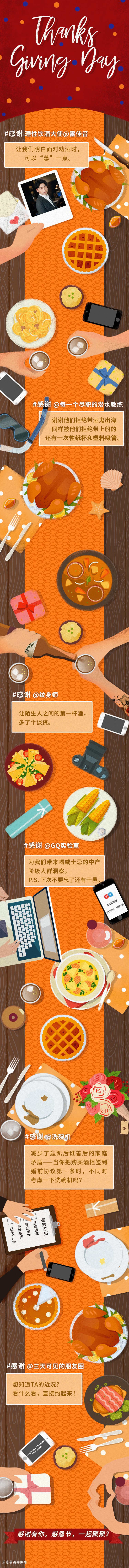 感恩节长图文