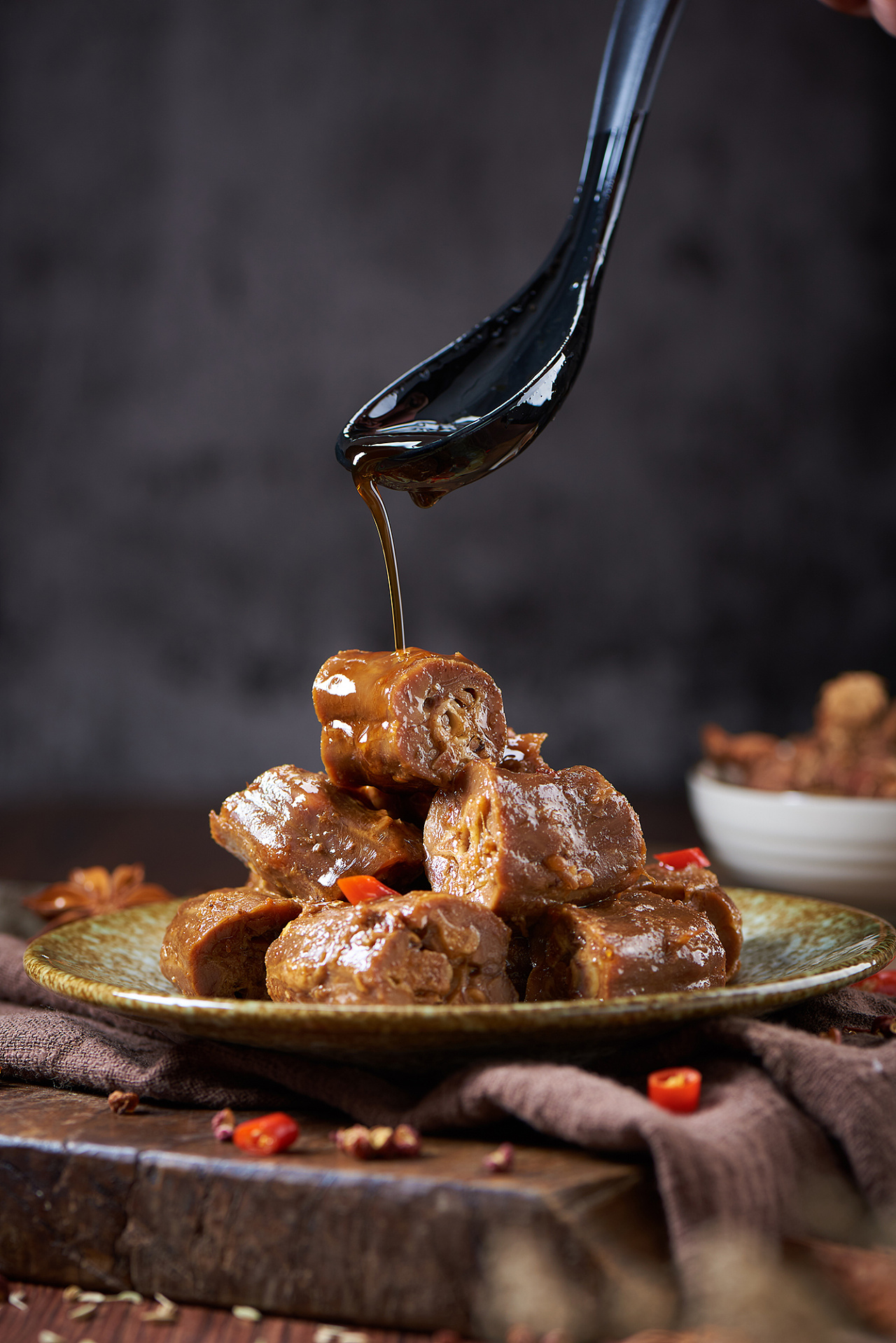 鸭系列卤制品拍摄