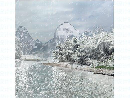  创意设计案例——制作雪景照片案例