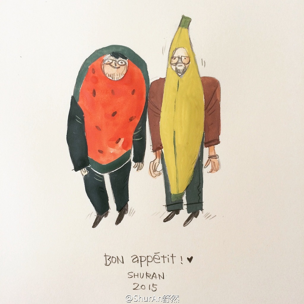 好久不见（图ZMjYyODI4NTI=） - 商业插画 - 站酷设计师ShurAn舒然原创素材 - 站酷ZCOOL