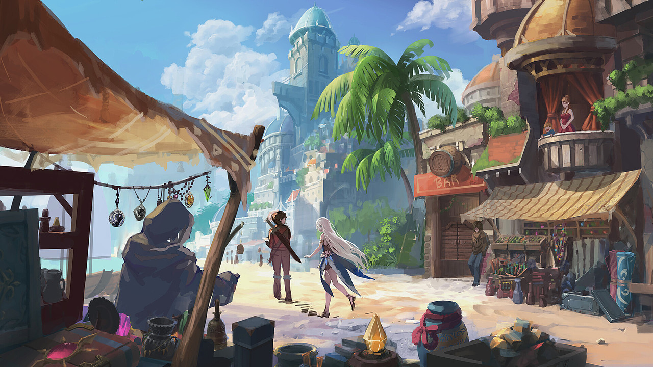 苍蓝宣传海报——旅行