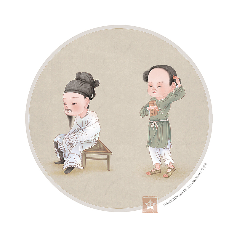 《萧翼赚兰亭序图》