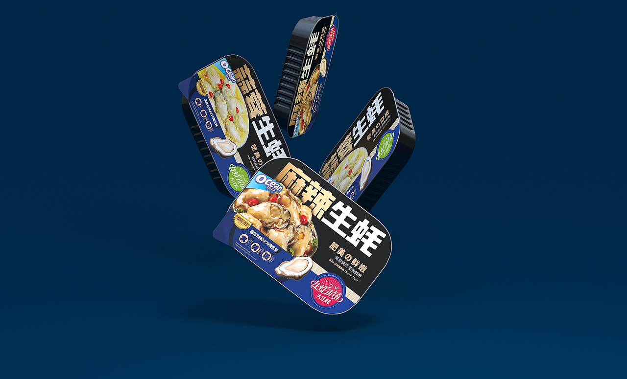 生蚝小镇即食海鲜包装设计|零食|休闲食品|鱿鱼|蚬子虾（图ZMzMzMTEwOTI0） - 包装 - 站酷设计师同道设计张博2018原创素材 - 站酷ZCOOL