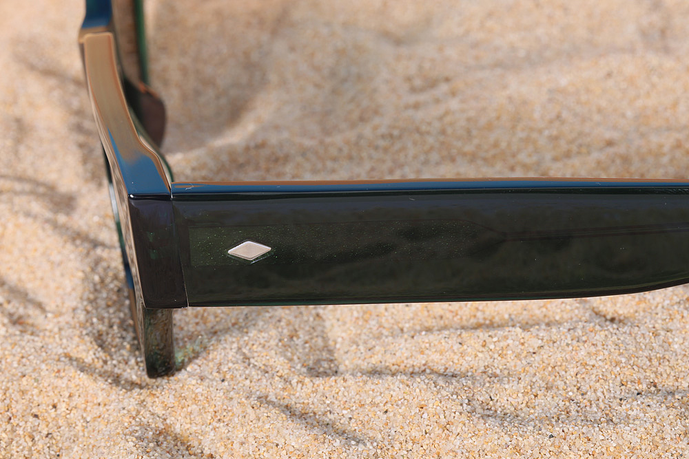 深圳眼镜工厂_同GM款蝴蝶胶架眼镜MF7718绿色-新创森