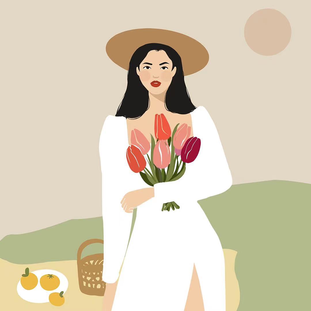 女孩肖像 | 文创插画 | 原创