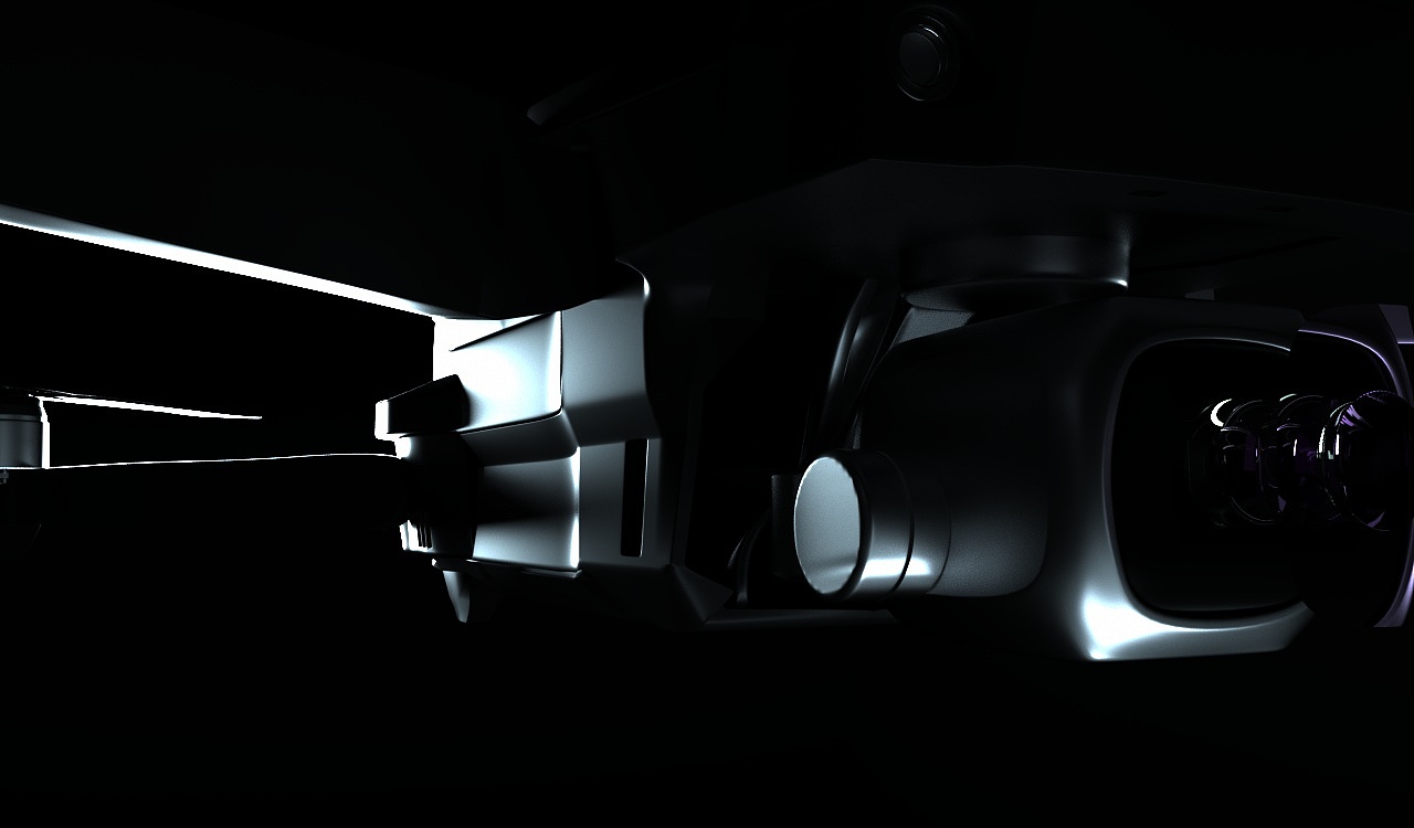 C4D无人机动画练习