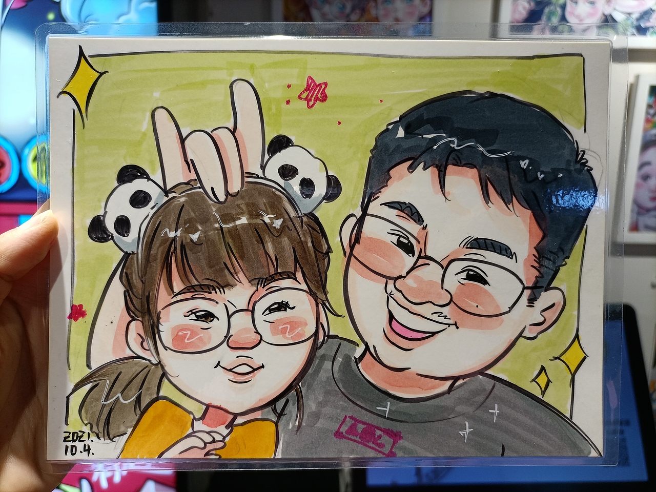 在景区画画的日子(截选)