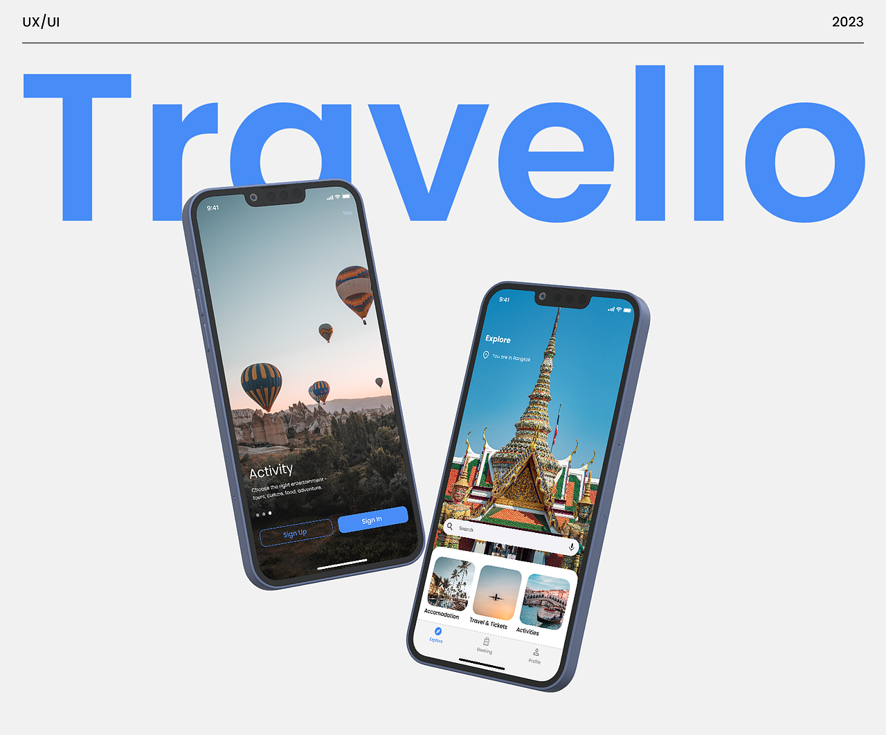 Travello / Travel App Design