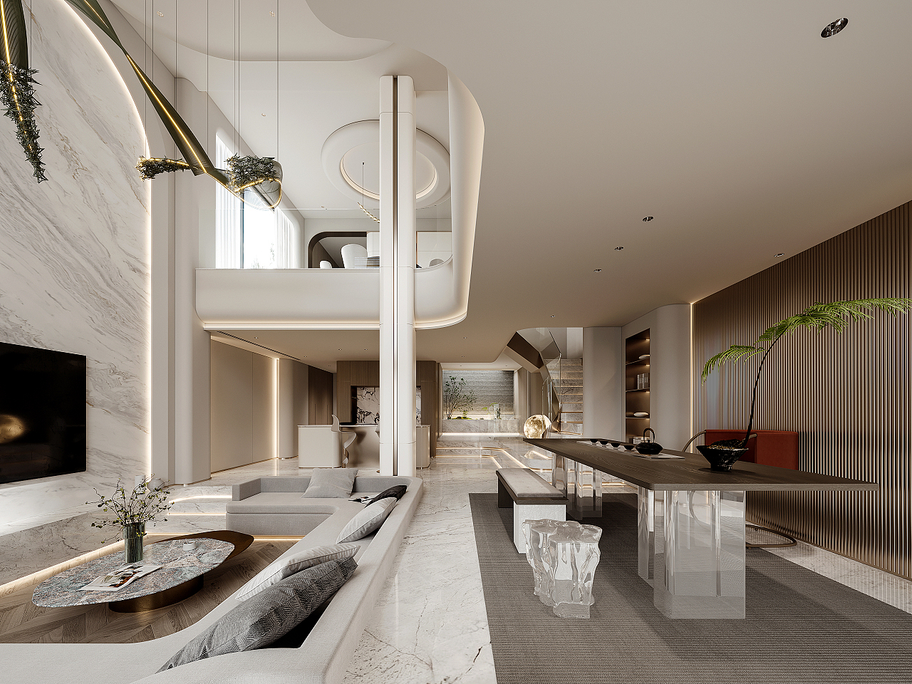 筋斗云效果图 别墅展示