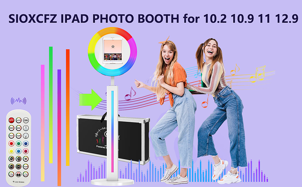 iPad photo booth 灯带白色A+