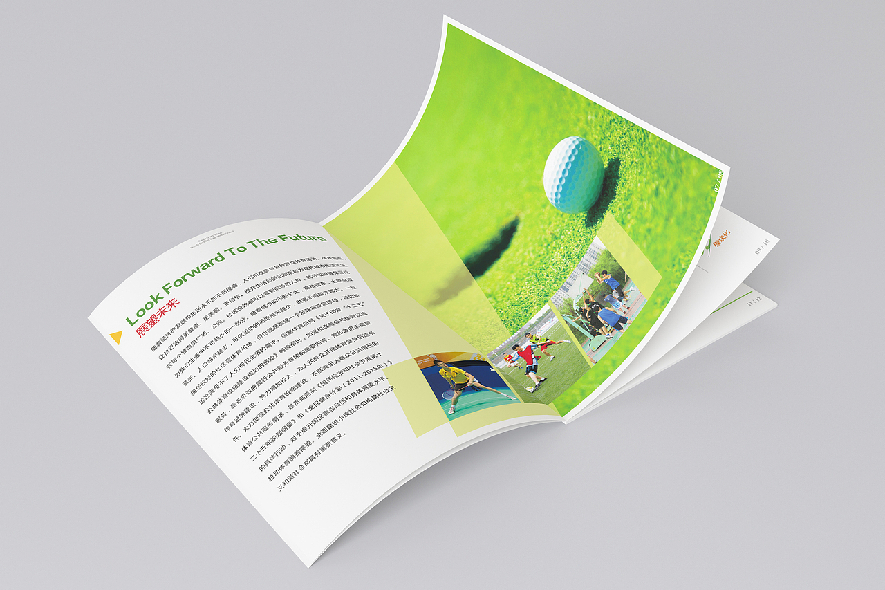 体育设施工程公司宣传册 画册（图ZNTY2OTUwODQ=） - 书籍/画册 - 站酷设计师李李Leni原创素材 - 站酷ZCOOL