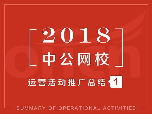 2018年中公网校运营推广总结（一）