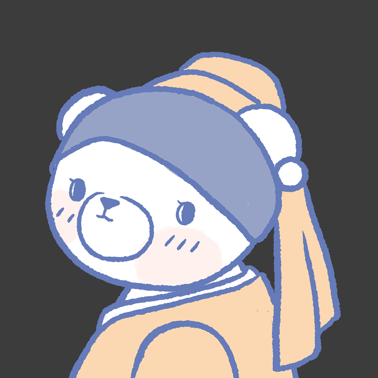 表情包-洋娃娃和小熊