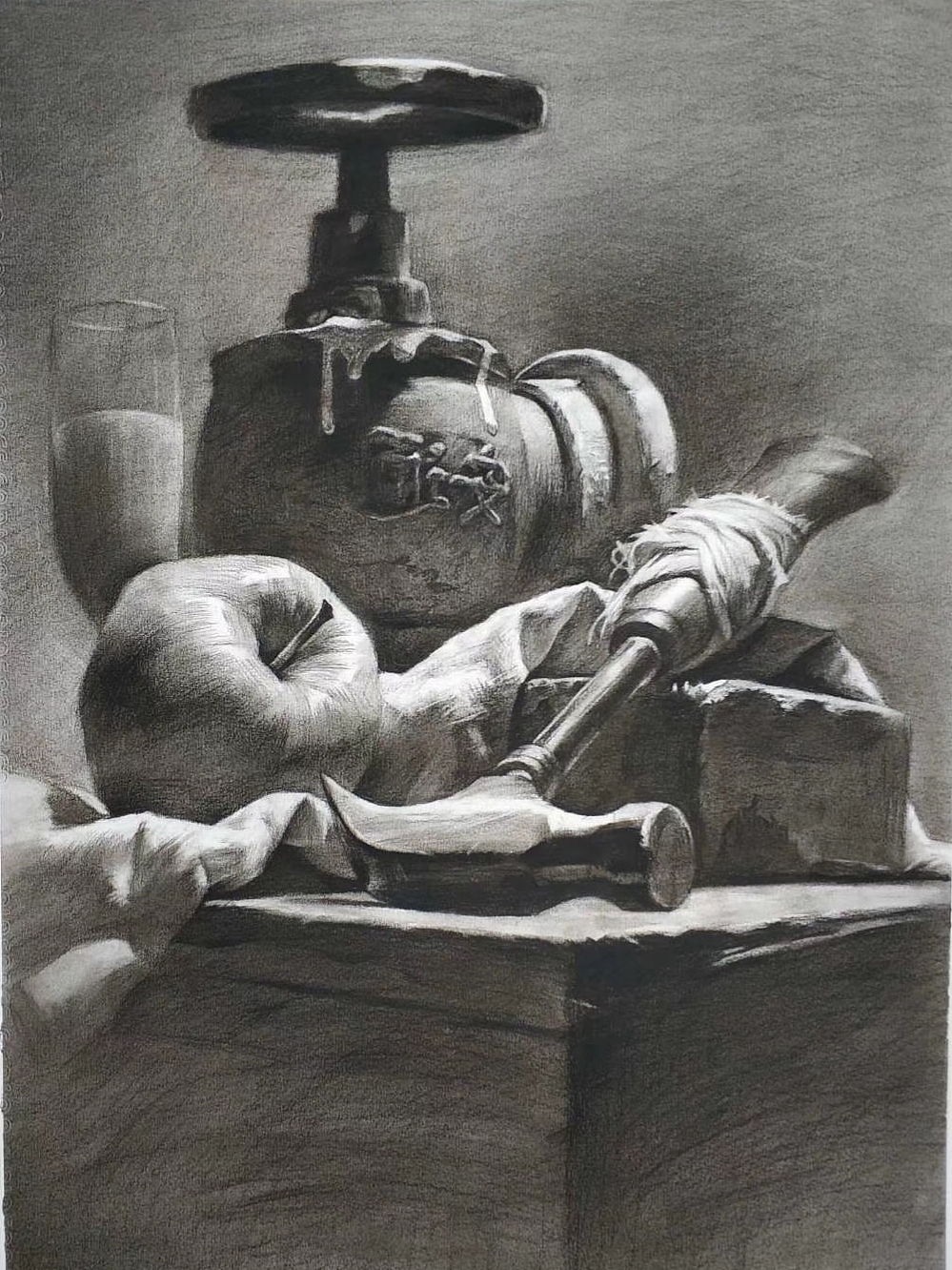 个人静物色彩、人物素描、静物素描作品集